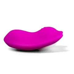 Remote Control 9-Speed PurpleColor Silicone Vibrator with Magnet ( Stick on Underwear )