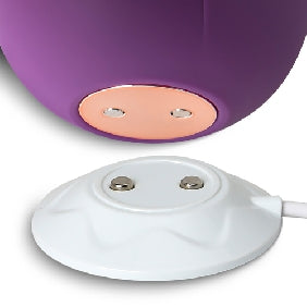 7-Function Purple Color Silicone Clitoral Sucking Rose Vibrator