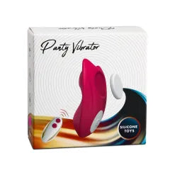 Remote Control 9-Speed PurpleColor Silicone Vibrator with Magnet ( Stick on Underwear )