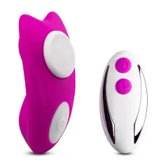 Remote Control 9-Speed PurpleColor Silicone Vibrator with Magnet ( Stick on Underwear )
