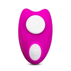 Remote Control 9-Speed PurpleColor Silicone Vibrator with Magnet ( Stick on Underwear )