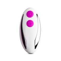 Remote Control 9-Speed PurpleColor Silicone Vibrator with Magnet ( Stick on Underwear )