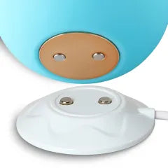 Glow-in-the-Dark 10-Function White Silicone Rechargeable Clitoral Sucking Rose Sex Toy