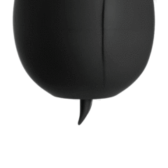 Black Color 7-Function Silicone Clitoral Rose Sex Toy with Vibrating Tongue
