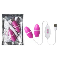 12-Speed USB Power Pink Color Vibrating Egg