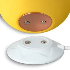 10-Function Yellow Color Silicone Clitoral Sucking Rose Vibrator
