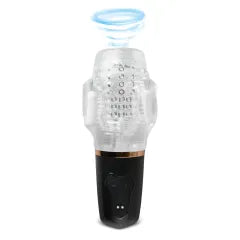 10-Speed Male Vibrating Masturbator with Sucking Function