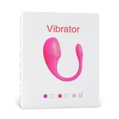 Pink Vibrating Egg with 9-Speed App-Controlled, Medical Grade Silicone, Waterproof, Plug-In Rechargeable