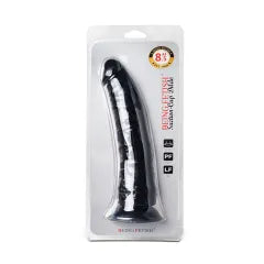 8.3'' Black Realistic Dildo with Suction Cup