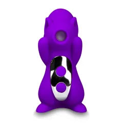 10 Speeds Purple Color Silicone Squirrel Clitoral Sucking Massager