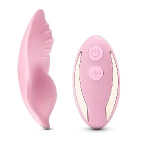 7 Speeds Pink Color Remote Control Silicone Wearable Panty Vibrator