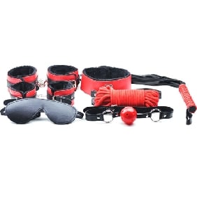 7 PCS Red &amp; Black Color SM Kit