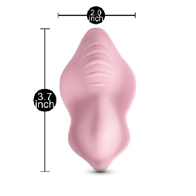 7 Speeds Pink Color Remote Control Silicone Wearable Panty Vibrator