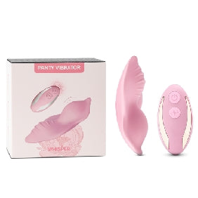 7 Speeds Pink Color Remote Control Silicone Wearable Panty Vibrator