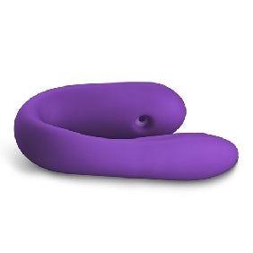 10 Speeds Purple Remote Control Rechargeable Clitoral and Couple Vibrator with Sucking Function,