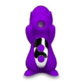 10 Speeds Purple Color Silicone Squirrel Clitoral Sucking Massage