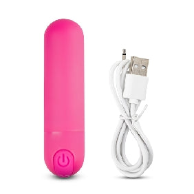 10 Speeds Rechargeable Remote Control Pink Color Vibrating Bullet